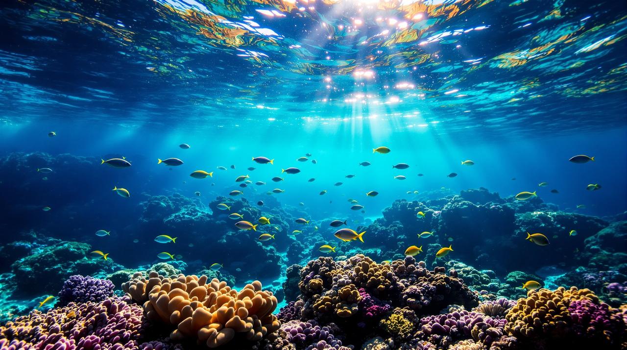 海洋深处:珊瑚礁生态系统全记录